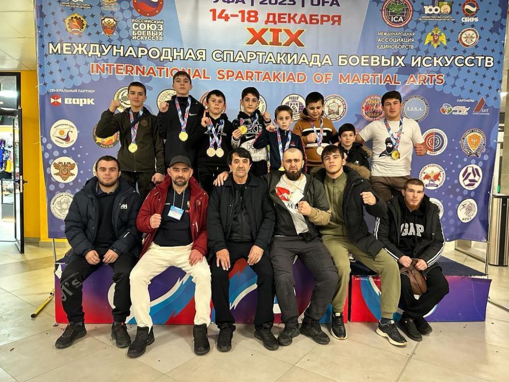 Дагестанцы выиграли более 100 медалей на Международной Спартакиаде боевых искусств