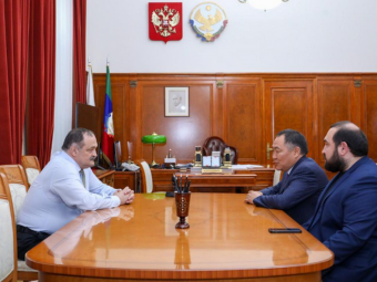 Сергей Меликов встретился с вице-спикером Госдумы Шолбаном Кара-оолом